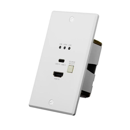 AVPro Edge AC-CXWP-LPDHU-KIT ConferX Low-Profile HDMI/USB-C Wall Plate Transmitter via HDBaseT