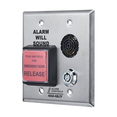 Alarm Controls DE-1RED De-1 Delayed Egress Timer, Red Lens/Button