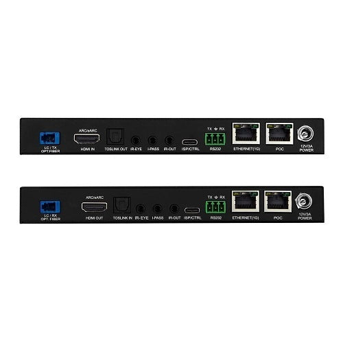 AVPro Edge AC-EXO-X-PLUS-KIT 48 Gbps 8K Fiber Optic Extender Kit with Ethernet