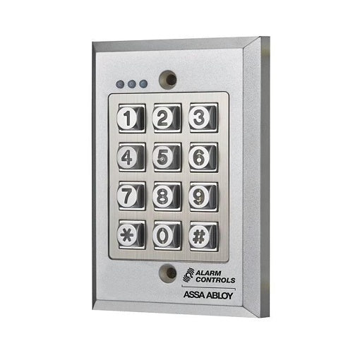 Alarm Controls KP-200 Weatherproof Dig Keypad, Flush Mount