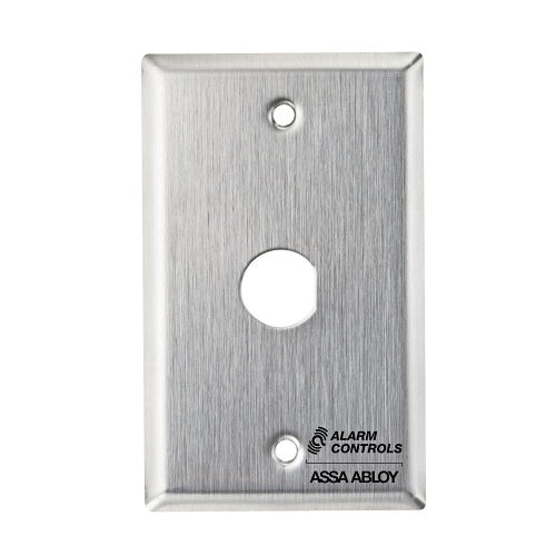 Alarm Controls RP-22A Stainless Steel Wallplate Only