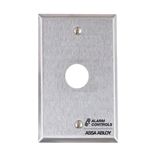 Alarm Controls RP-22A Stainless Steel Wallplate Only