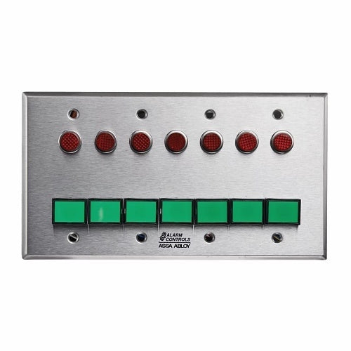 Alarm Controls SLP-5M DPDT Momentary Switch Monitoring, Control Station
