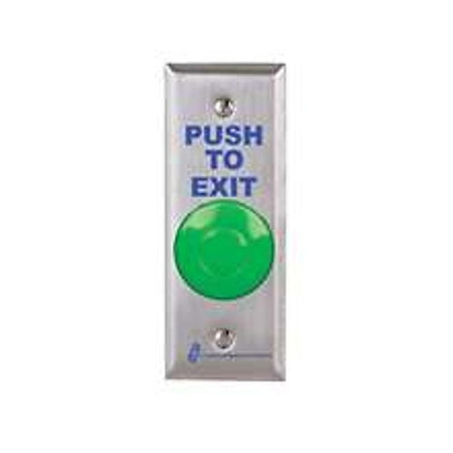 Alarm Controls TS-27R Stainless Steel Wallplate, 1.75" Size, Red Color, 1-Pack