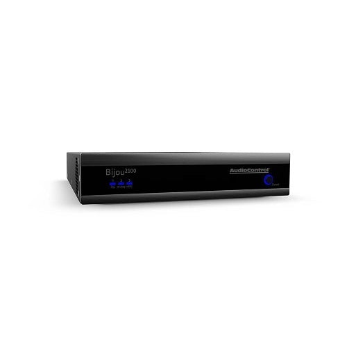 AudioControl ACP-BIJOU-2100 Bijou 2100 Compact 2-Channel Amplifier, 100 W per Channel, Class D, Black