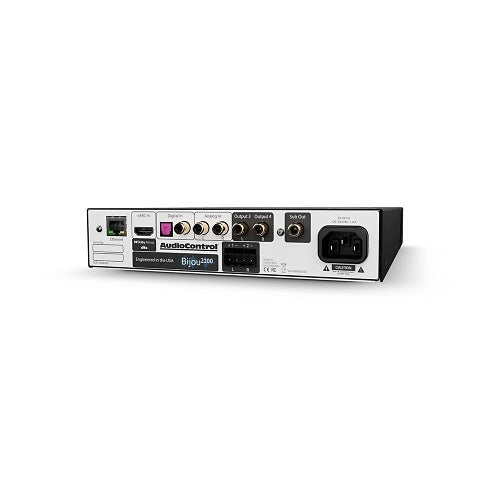 AudioControl ACP-BIJOU-2100 Bijou 2100 Compact 2-Channel Amplifier, 100 W per Channel, Class D, Black
