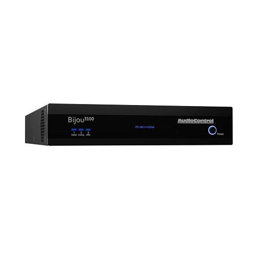 AudioControl ACP-BIJOU-3100 Bijou 3100 Compact 3-Channel Amplifier, 100 W per Channel, Class D, Black