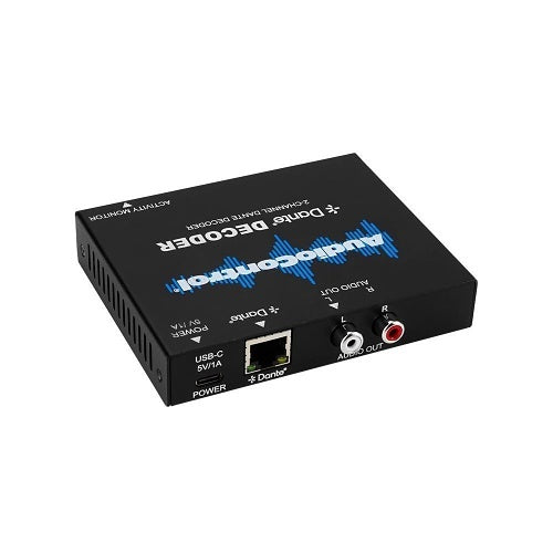 AudioControl ACP-DANTE-D-POE 2-Channel Analog Audio Output DANTE Decoder
