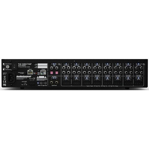 AudioControl ACP-DMZ-M6800D Director M6800D 16-Channel High Power DSP Matrix Amplifier with Dante