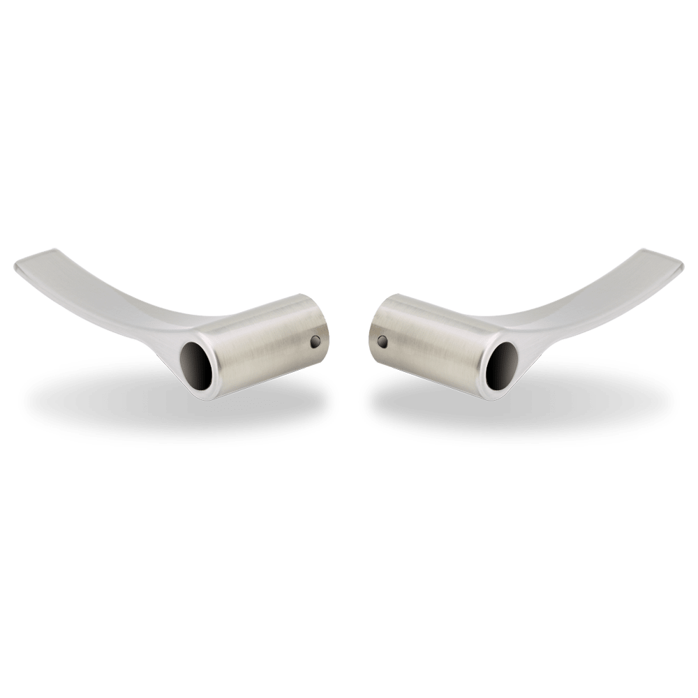 Non-US Yale® Academy Lever Pair US15 (Satin Nickel)