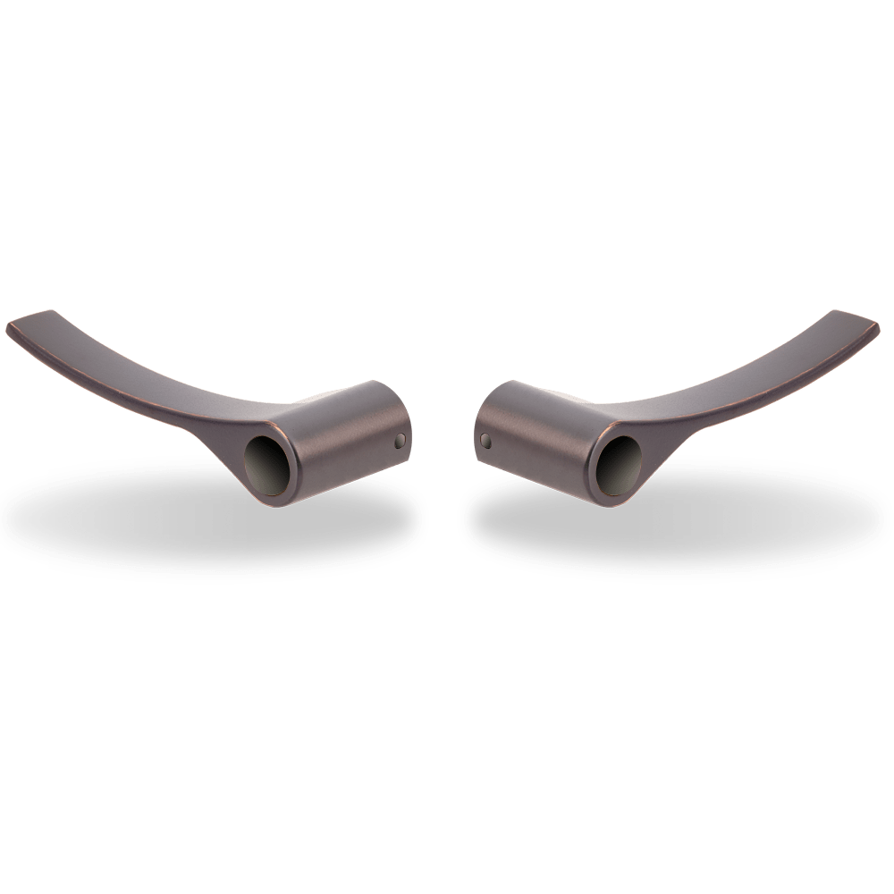 Non-US Yale® Academy Lever Pair US10BP (Oil Rubbed Bronze)