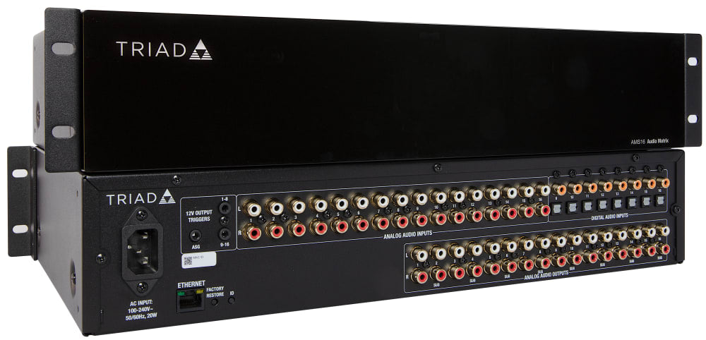 Triad 16-Source, 16-Zone Audio Matrix Switch