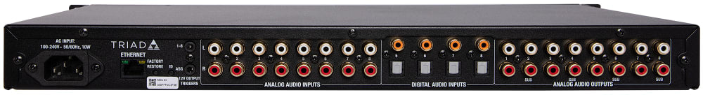 Triad 8-Source, 8-Zone Audio Matrix Switch V2