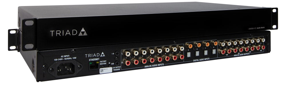Triad 8-Source, 8-Zone Audio Matrix Switch V2