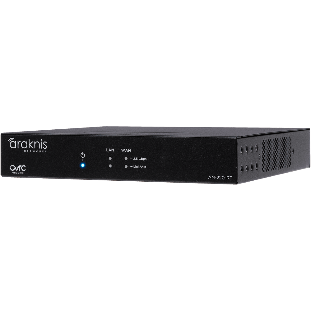 Araknis Networks® 220 Series Single-WAN Multi-Gigabit VPN Router