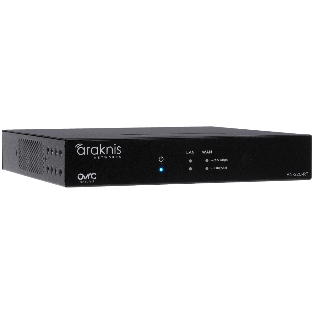 Araknis Networks® 220 Series Single-WAN Multi-Gigabit VPN Router