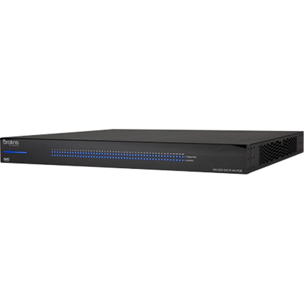 Araknis Networks 220 Series L2 Managed Gigabit Switch with Partial PoE | 44 Plus 4 Rear Ports