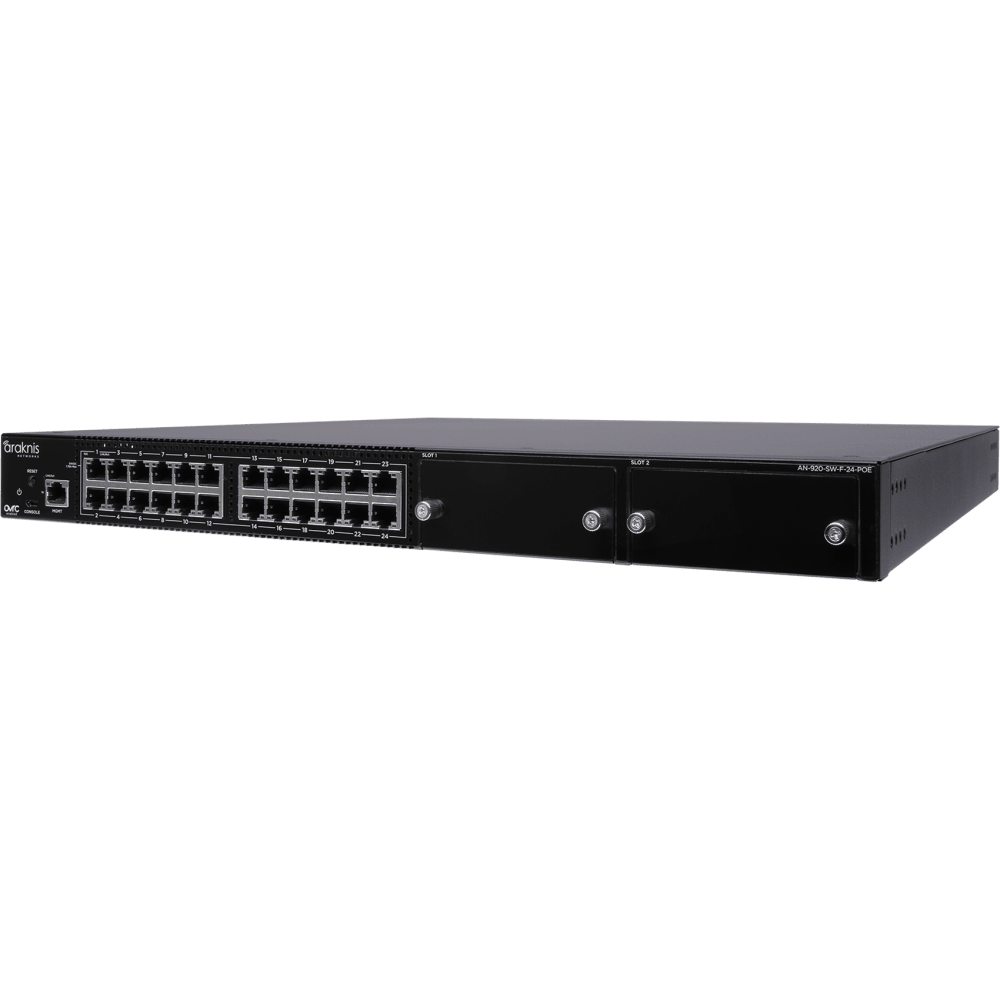 Araknis Networks® 920 Series L3 Managed 10G PoE++ Switch | 24 Front Ports