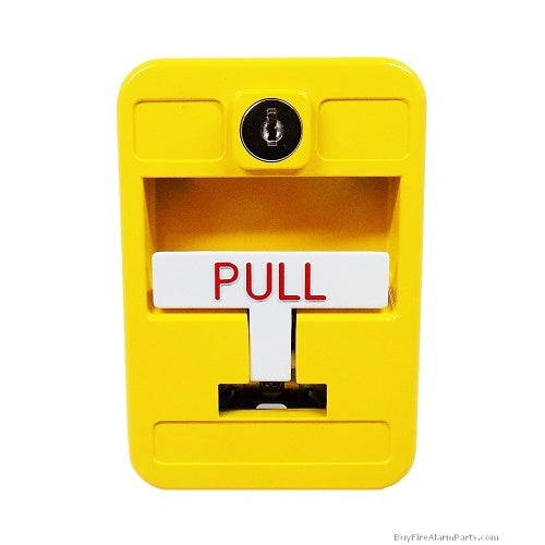 SigCom SG-42CXK1-YL DUAL ACTION PULL STATION YLLW