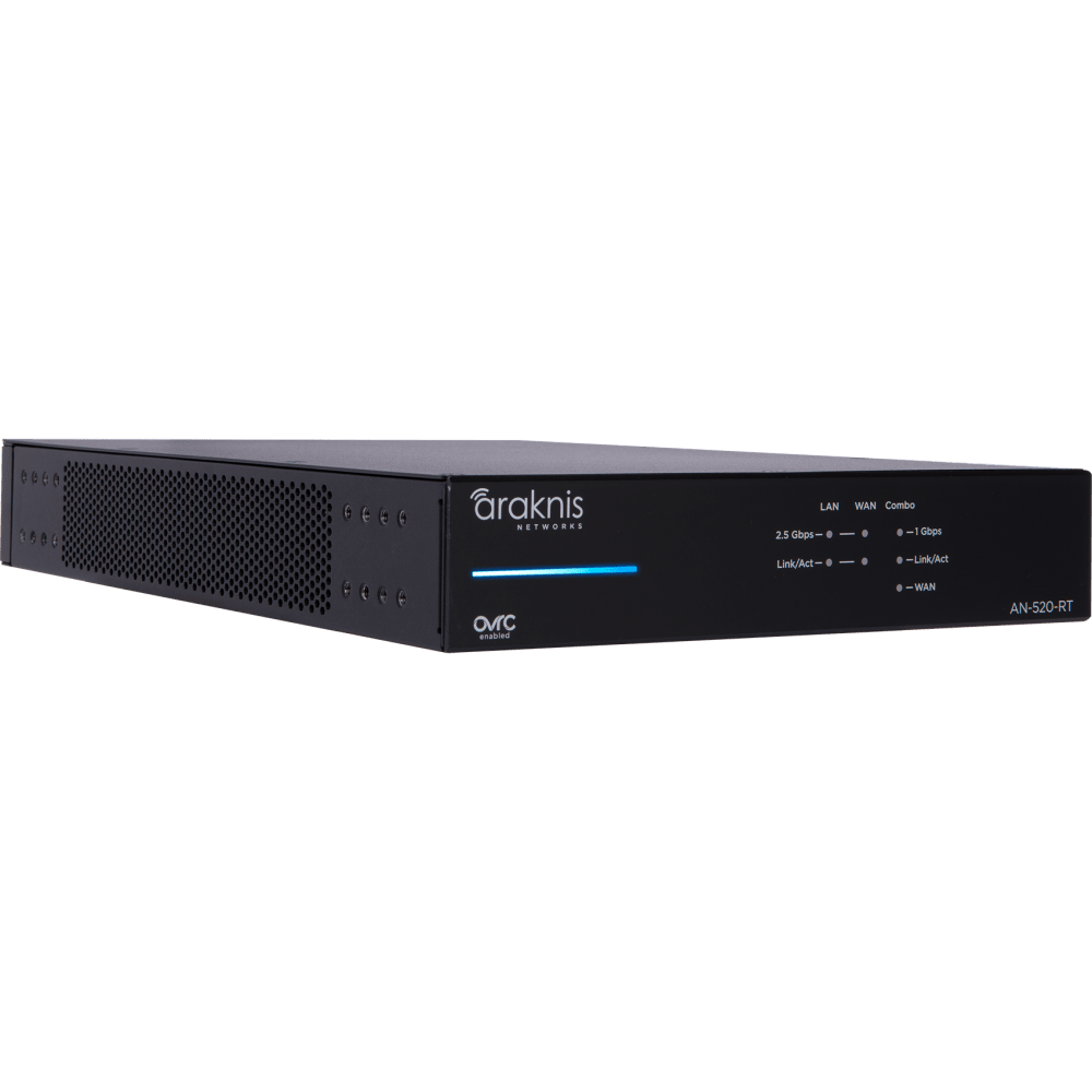 Araknis Networks® 520 Series Dual-WAN Multi-Gigabit VPN Router