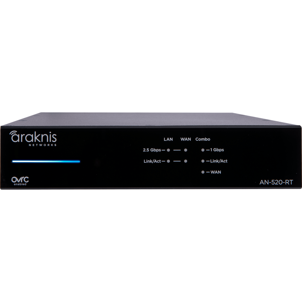 Araknis Networks® 520 Series Dual-WAN Multi-Gigabit VPN Router