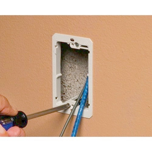 Arlington Low Profile Low Vol. 1 Gang Mounting Bracket