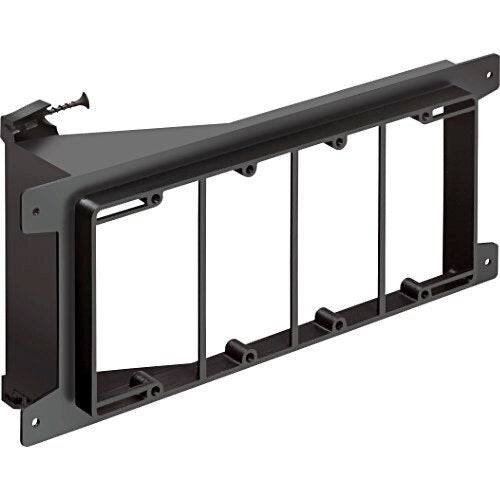 Arlington 4 Gang Low Voltage Mounting Bracket w/Screws
