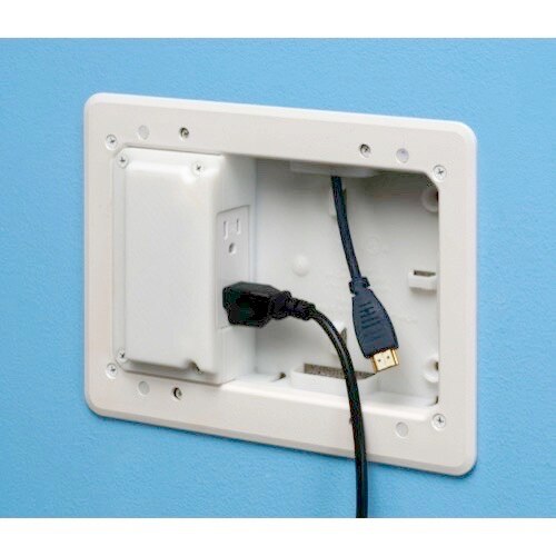 Arlington Low Profile 5\\" x 8\\" TV Box – Wall depths 3/4\\" +