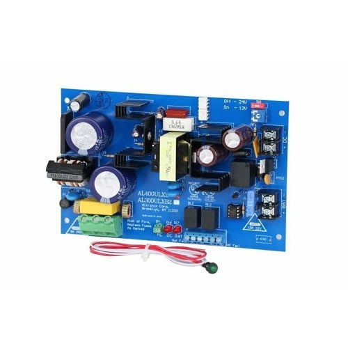 Altronix AL400RLB Power Supply / Charger with LED Cable Assembly, 12 or 24VDC at 4A, Board