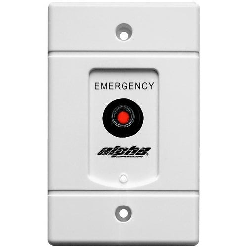 Alpha SF154A2 Emergency Push Station, No Electric, 2-Contact