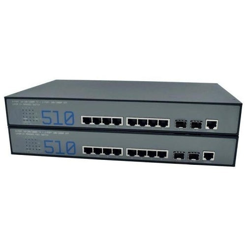 AFI AFI510-8GAT-2S-P120 8-Port 1G Switch with PoE+