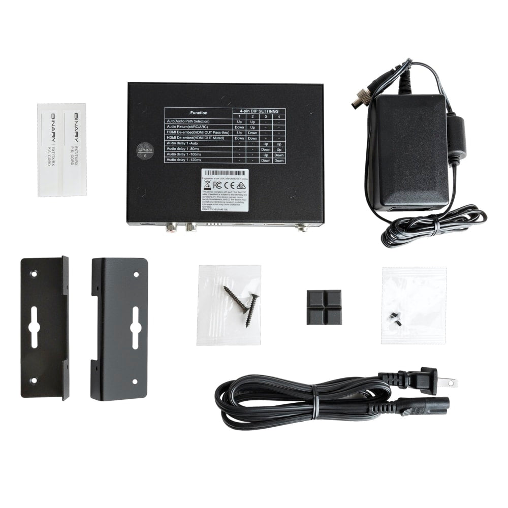 Binary™ 260 Series HDMI Audio De-Embedder