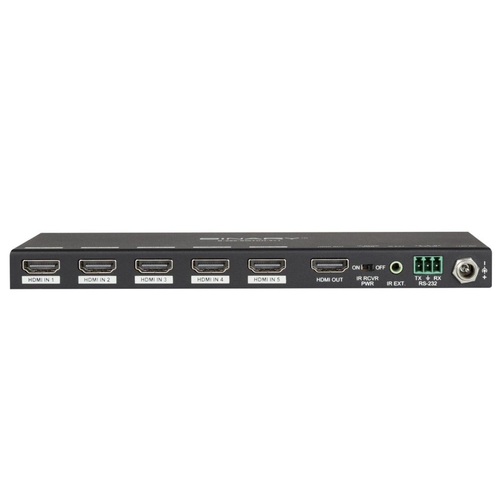 Binary™ 260 Series 4K HDR Switch with IR - 5x1