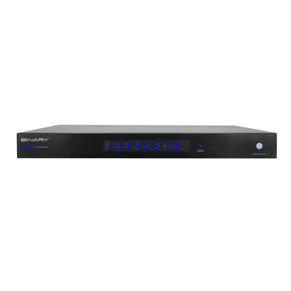 Binary™ 660 Series 4K HDR HDMI Matrix Switcher - 8x8
