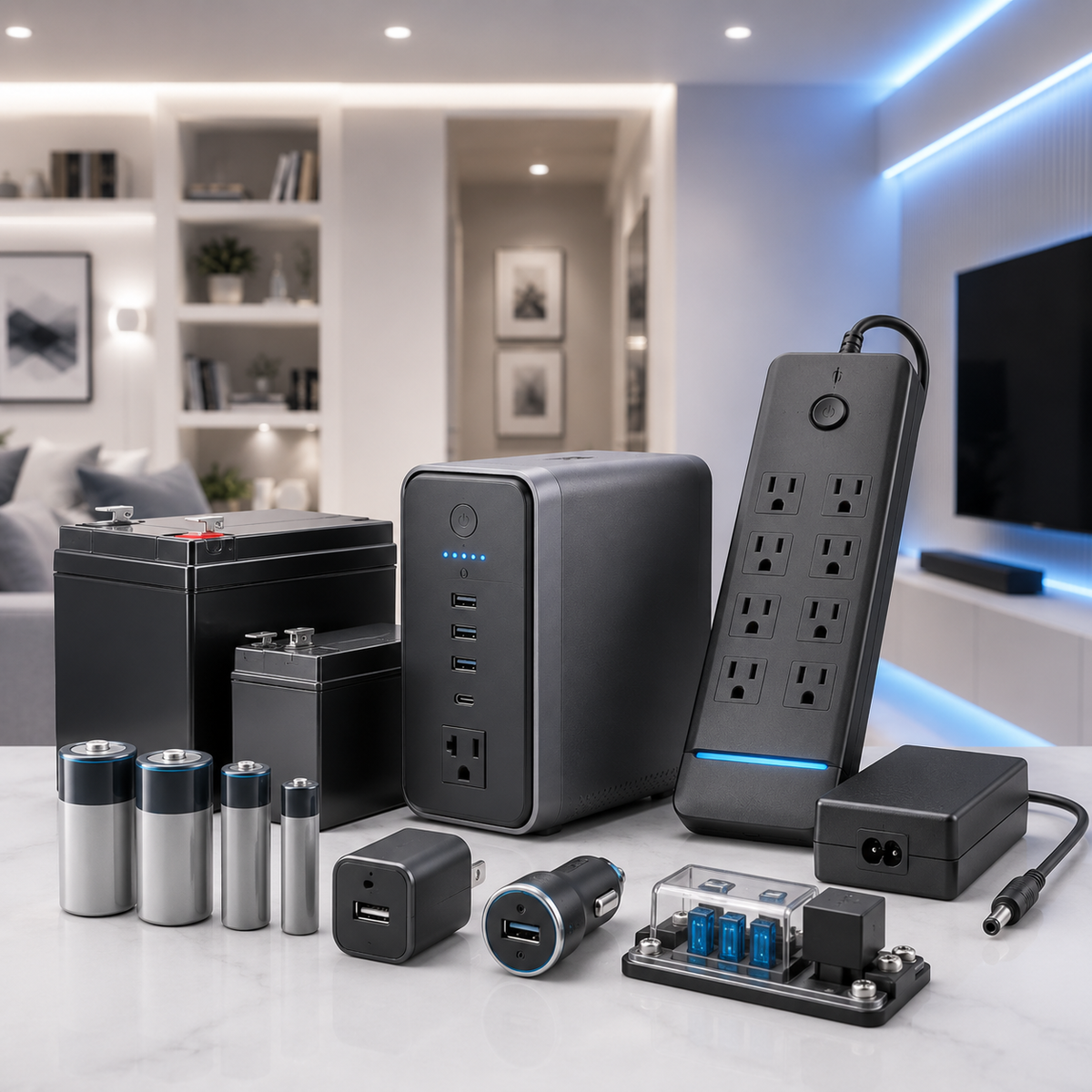 Batteries Power Supplies
