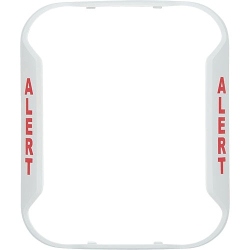 System Sensor BZW-AL L-Series BZW, Wall White Bezel Kit, for Wall Mount Horns, Strobes and Horn Strobes, �ALERT� Marking, 5-Pack
