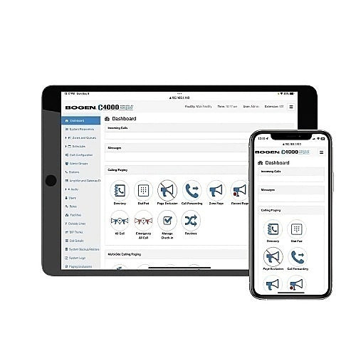 Bogen NQ-C4000-B12UP Nyquist C4000 Series System Software License Bundle Upgrade, B1-B2, Adds Zones and Year Software Update