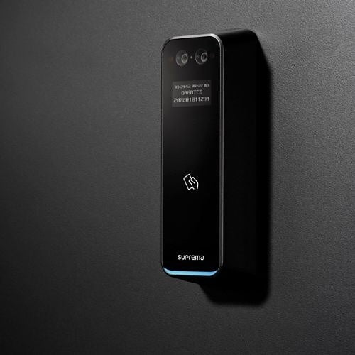 Suprema BEW3-APB BioEntry W3 Advanced Facial Authentication Device, PoE, RF Read Range MIFARE / DESFire / EM / iCLASS 50 mm, FeliCa / HID Prox 30mm