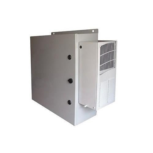 Mier BW-1248ACHTSS Outdoor Electrical Enclosure with Internal Removable Back Panel, 22"x22", Stainless Steel, Gray