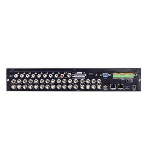 AVYCON AVR-DSV532H-8T DVR, 32-Channel 5MP Diversity, 4-Channel IP, HD Analog 8TB