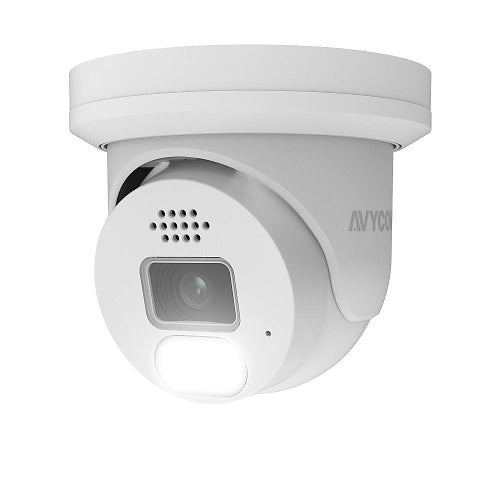 AVYCON AVC-NAE41F28 4MP Smart Defender Turret IP Camera, H.265+