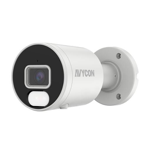 AVYCON AVC-NBB41F28 4MP Dual Light Bullet IP Camera, 2.8mm Fixed Lens