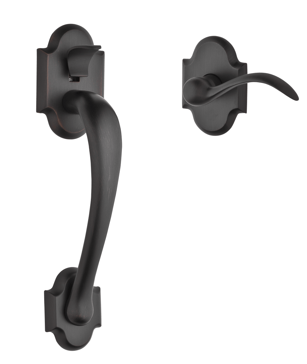 Baldwin Boulder Sectional Handleset Entry Kit - Left Hand (Venetian Bronze) 85353.112.ACLH