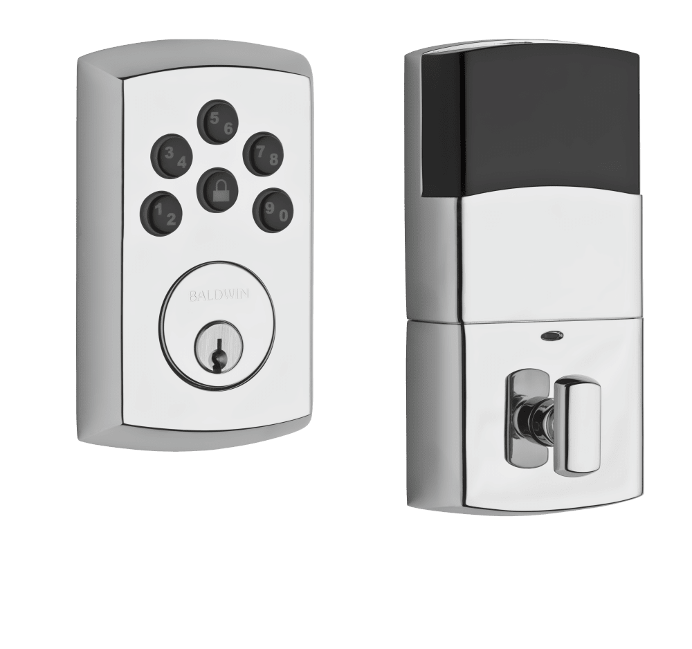 Baldwin Soho ZigBee Deadbolt with Keypad (Polished Chrome) 8285.260.AC2
