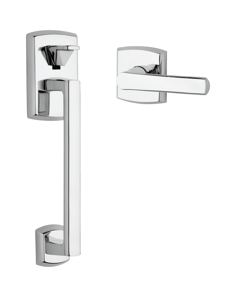 Baldwin Soho Sectional Handleset Entry Kit - Left Hand (Polished Chrome) 85386.260.ACLH