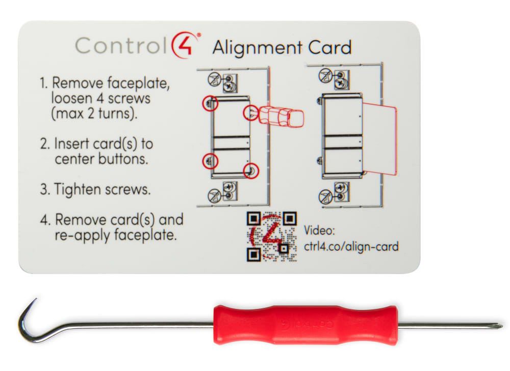 Control4® Button Removal and Alignment Toolkit