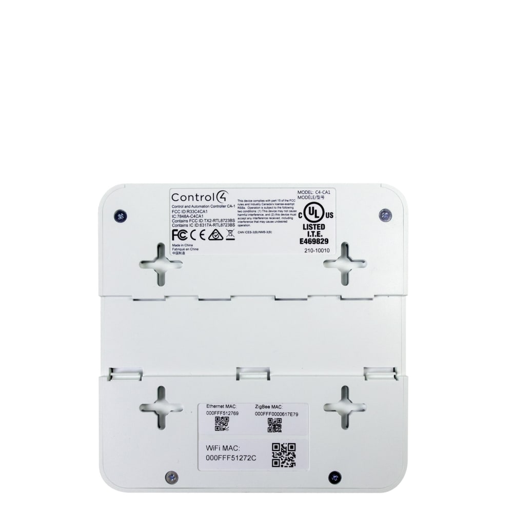 Control4® CA-1 Hub and Automation Controller, V2