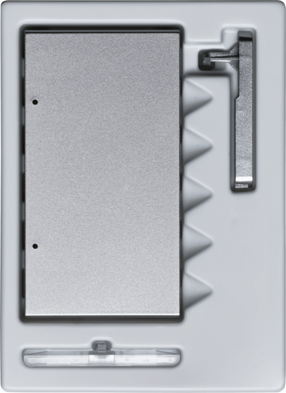Control4® Color Kit, Contemporary, Forward & Adaptive Phase Dimmer (Aluminum)