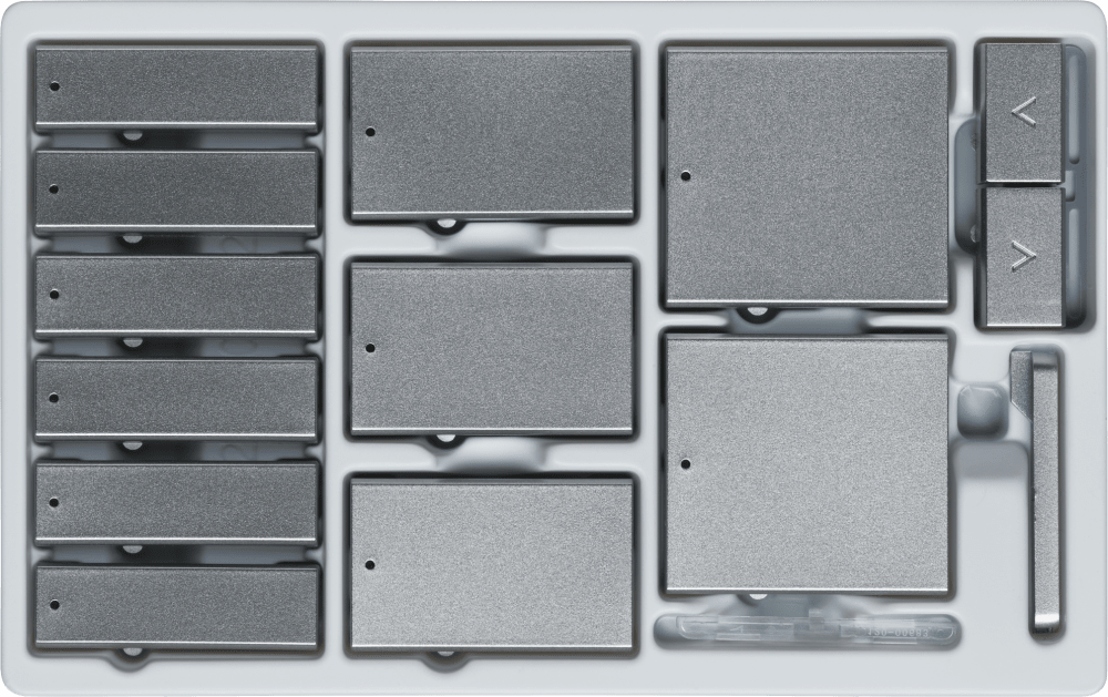 Control4® Color Kit, Contemporary, Configurable Keypad (Aluminum)