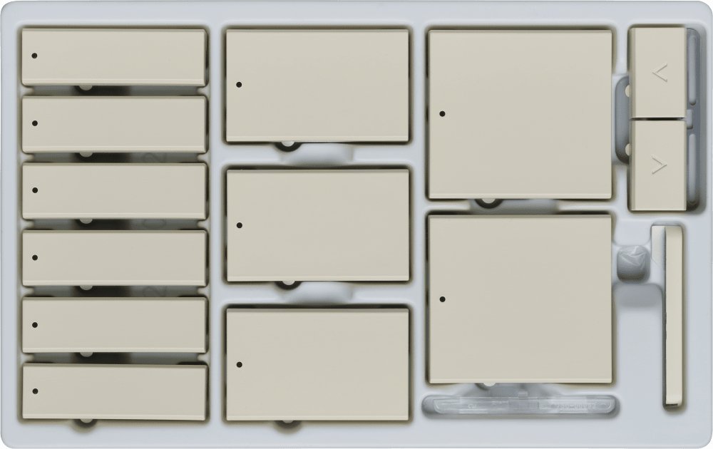 Control4® Color Kit, Contemporary, Configurable Keypad (Biscuit)